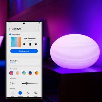 Sync music to light with SmartThings